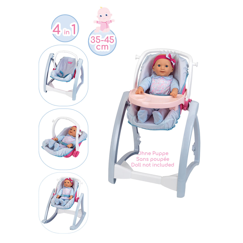 4-in-1 Doll High Chair