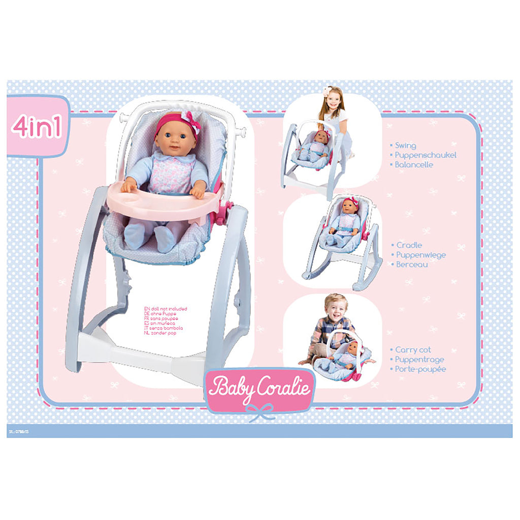 4-in-1 Doll High Chair