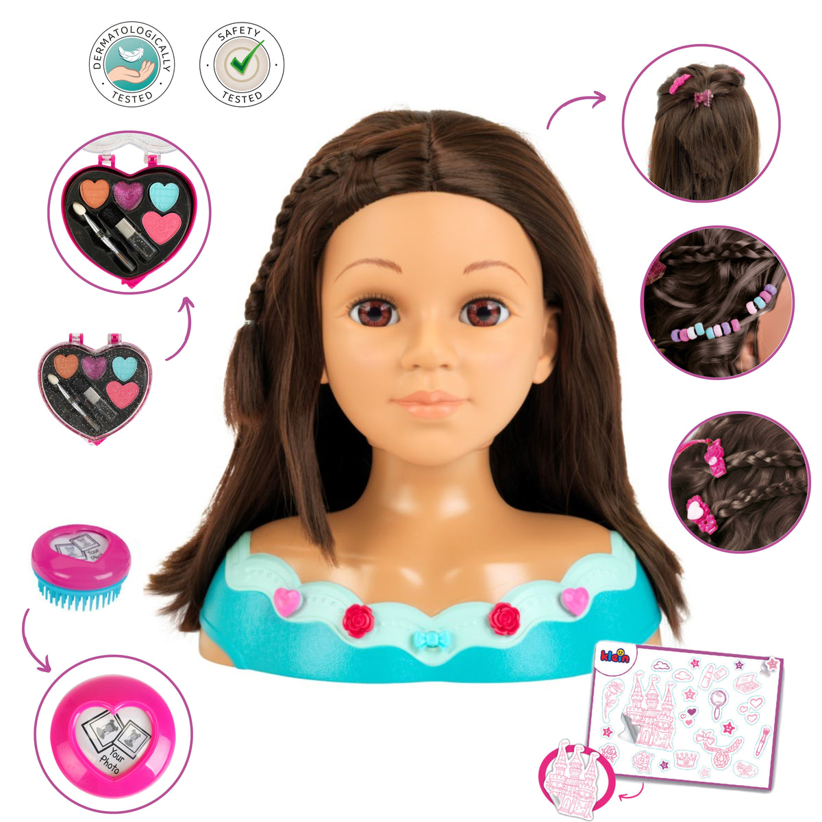 "Mia" Makeup Styling Head