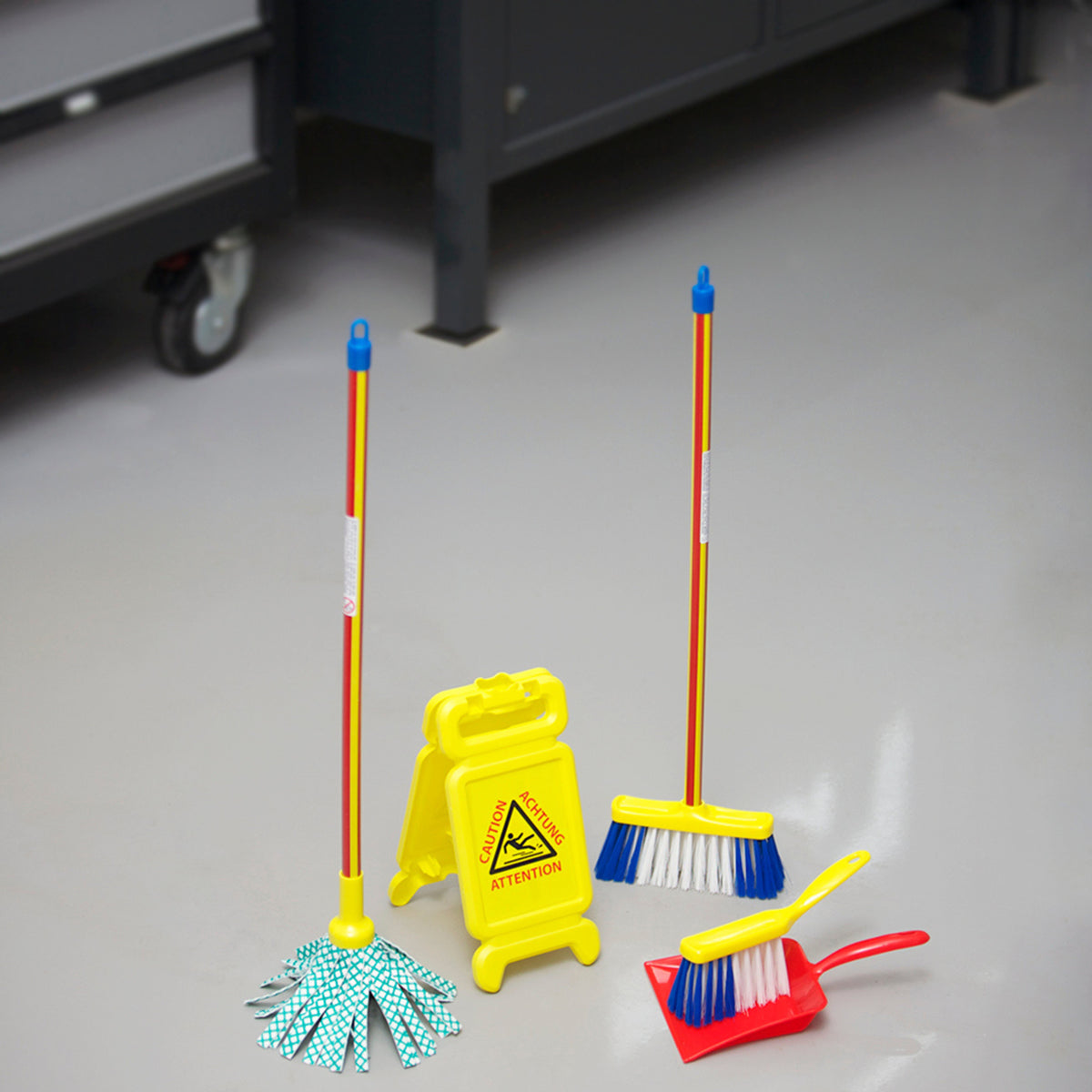 Wet Floor Mop Set