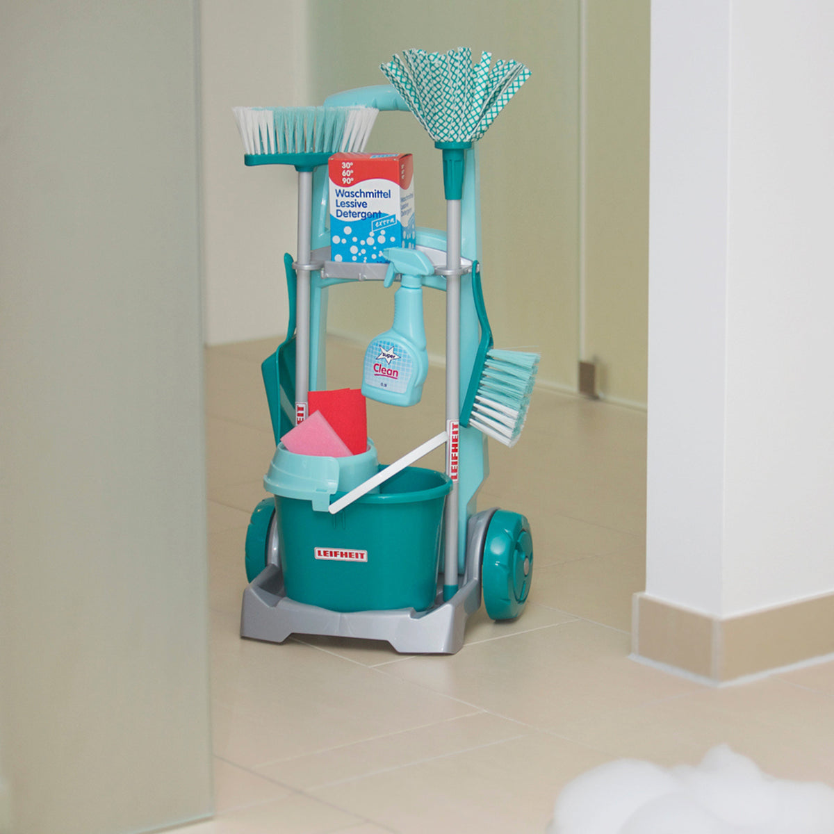 Cleaning Trolley with Accessories