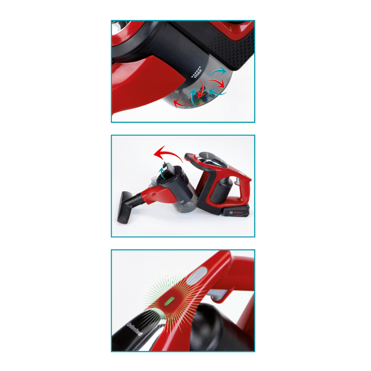 "Unlimited" Vacuum Cleaner