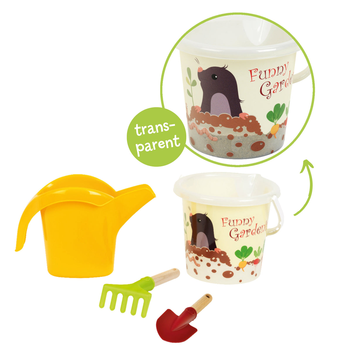 Garden Sand Bucket Set