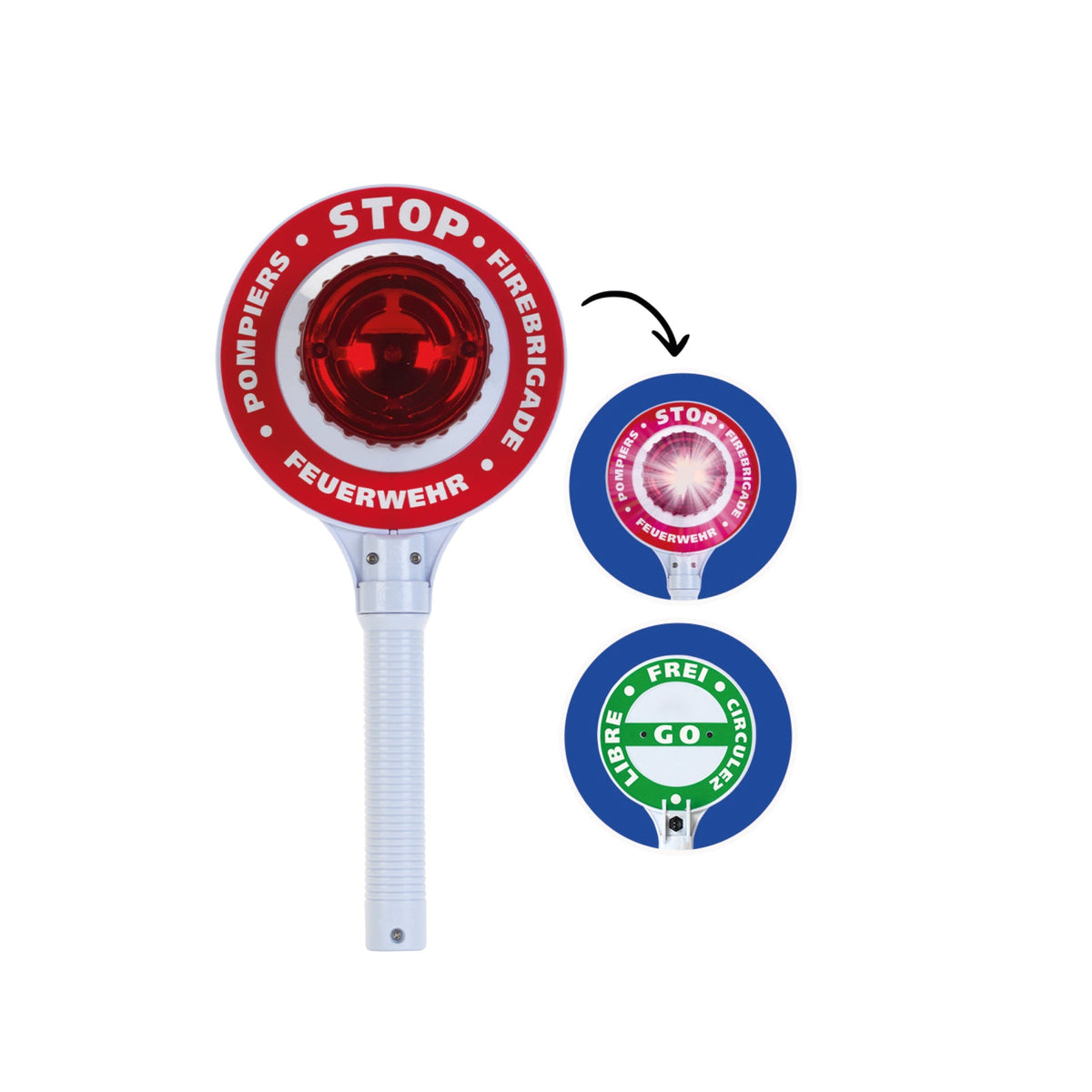 Firefighter Signal Paddle