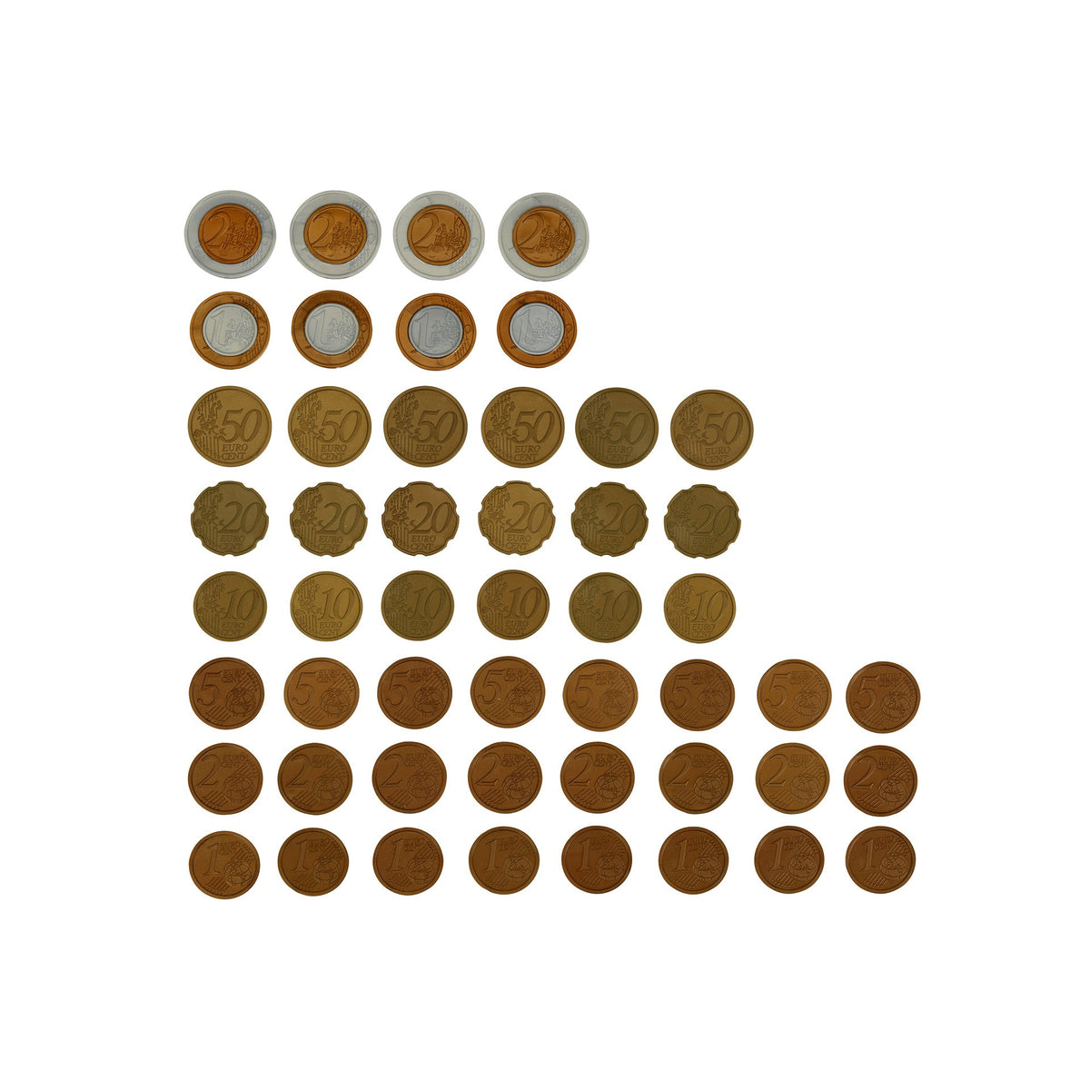 Play Money Euro Coins