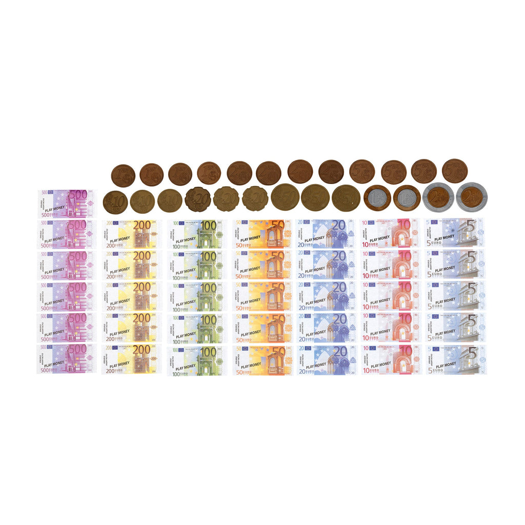 Play Money Euro Coins